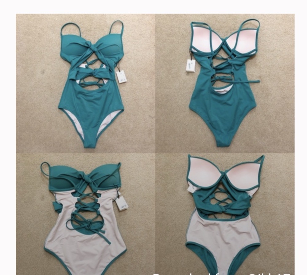 Shade & Shore one piece Swimsuit Size: 34B